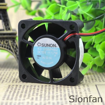 Za SUNON Jianzhan KD1205PHB2 12V 1.7 W 5015 Inverter ohišje ventilatorja Industrijski ventilator Preizkus Delovne