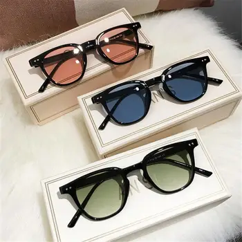 Vintage Kvadratnih sončna Očala ženska Moda in Ženske Prevelik sončna Očala Moških Odtenki Black Sun Glasses Očala UV400
