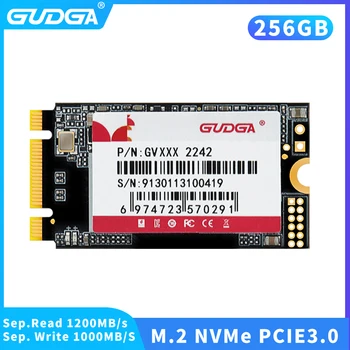 GUDGA M2 NVMe 256GB SSD PCI-e Signala Gen3.0x2 2242 NVMe Ssd 256gb trdi disk za Notranji Pogon ssd za ThinkPad L480 T480 Prenosnik