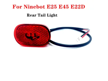 Zadaj Rep Luč Za Ninebot E25 E45 E22D Električni Skuter Nepremočljiva Varnostni Signal opozorilna lučka za Zavoro Lučka za Zamenjavo Delov