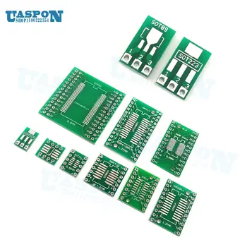 10PCS SOT23 MSOP10 SOP-10 UMAX, da DIP10 PCB Prenos Odbor DIP Pin Odbor Igrišču Adapter