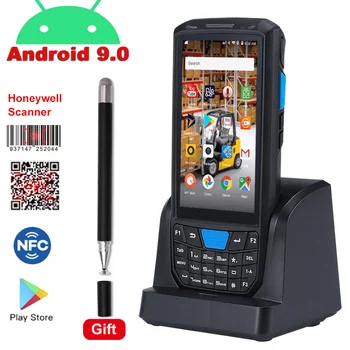 Rugline Ročni Android 9.0 Optičnega Pos Terminal 2D črtne kode PDA Krepak Optičnega 4G WiFi, GPS, NFC Bluetooth PDA Data Collector