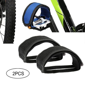 2pcs Biycle Pedal Fixed Gear Fixie Kolo Bmx Lepilni Trakovi Kolo s Pedali Toe Trak Posnetek Pasu, Primerna Za Kolesarjenje na Prostem