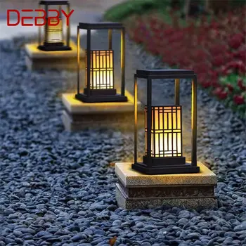 DEBBY Prostem Travnik Lučka Kitajski Klasična LED Prenosni Razsvetljavo Vodotesen IP65 za Električno energijo Doma, Hotel Villa Vrt Dekor